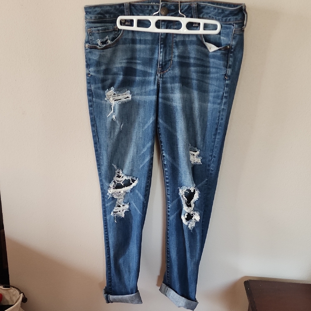 Distressed Jeans